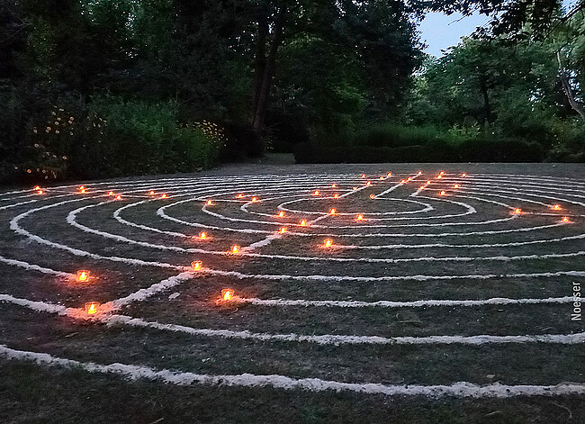 Wir bauen ein Labyrinth