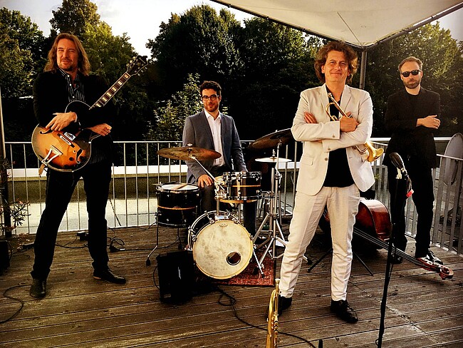 Konzert mit der Jazzcombo „Backyard Hiptett“